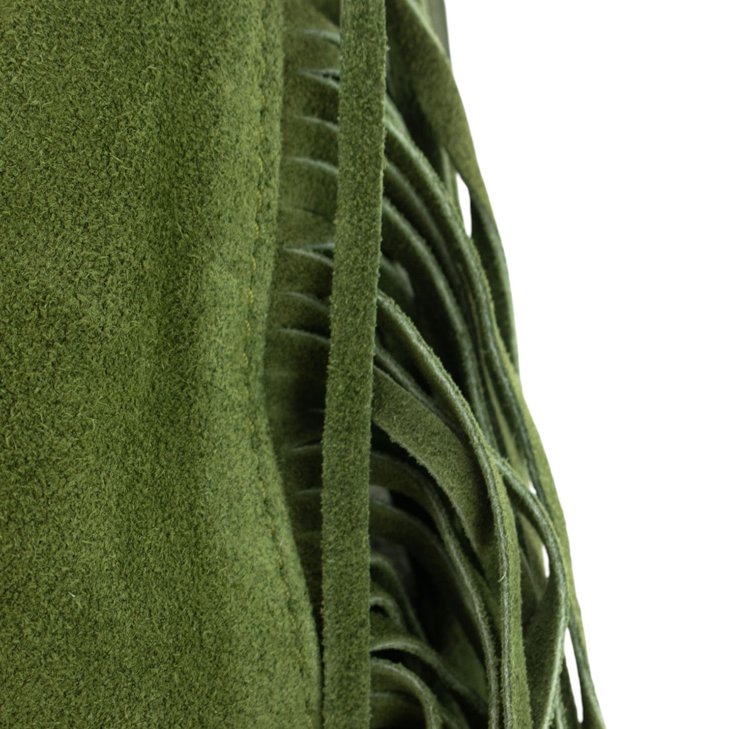 Bolso en piel Pregato Solenne Ante Verde - KimondoShop