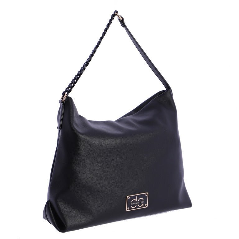 Bolso hobo Don Algodon Anton Negro - KimondoShop