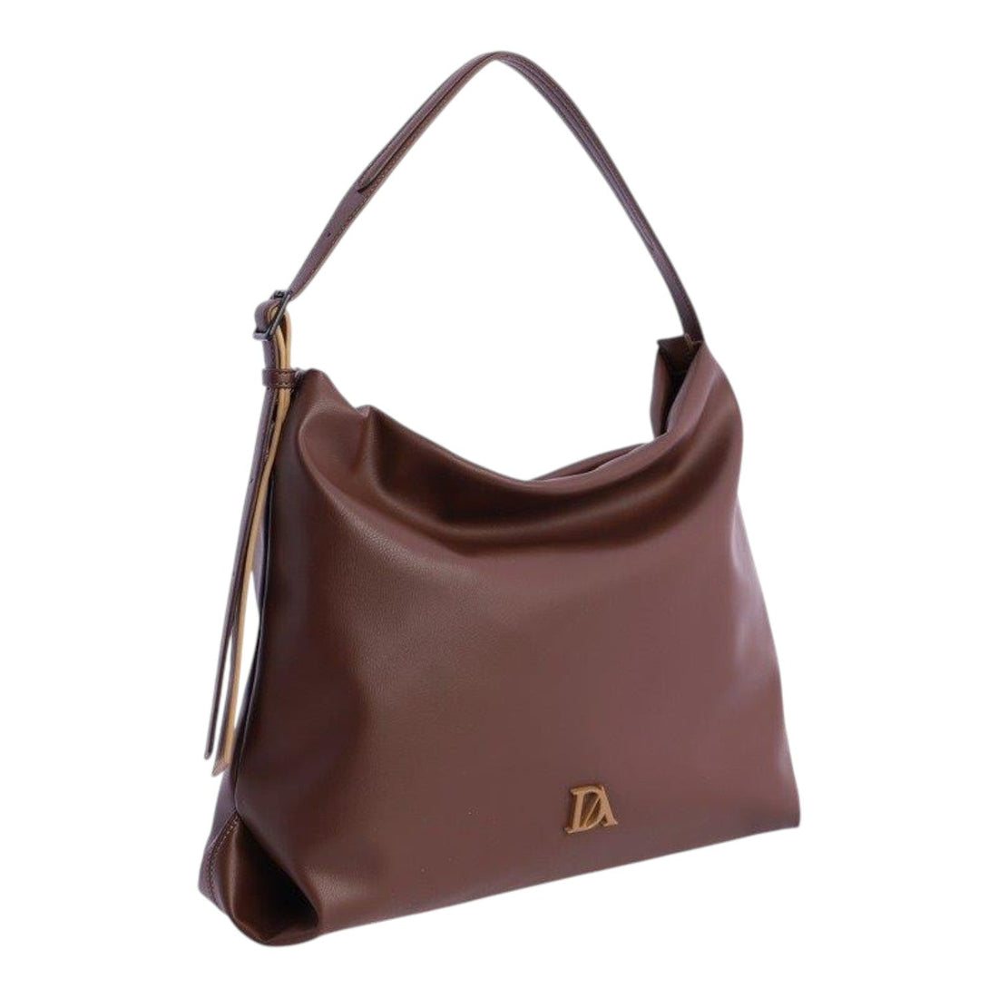 Bolso hobo Don Algodon Noir Éternel Marron - KimondoShop