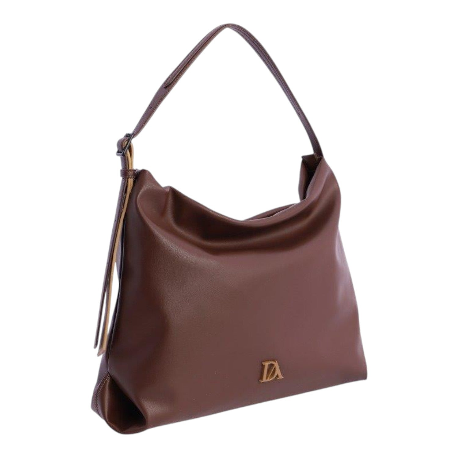 Bolso hobo Don Algodon Noir Éternel Marron - KimondoShop