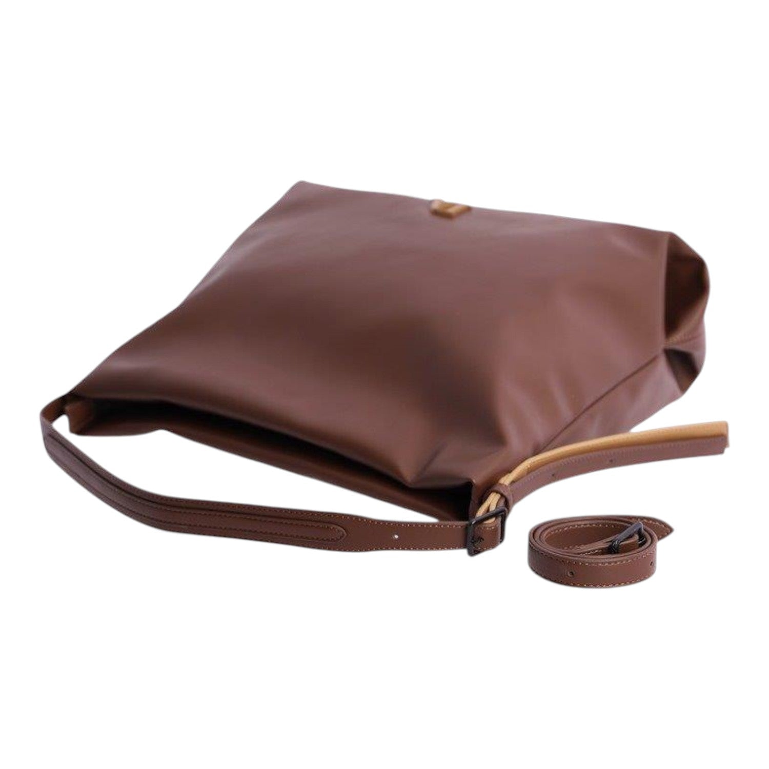 Bolso hobo Don Algodon Noir Éternel Marron - KimondoShop