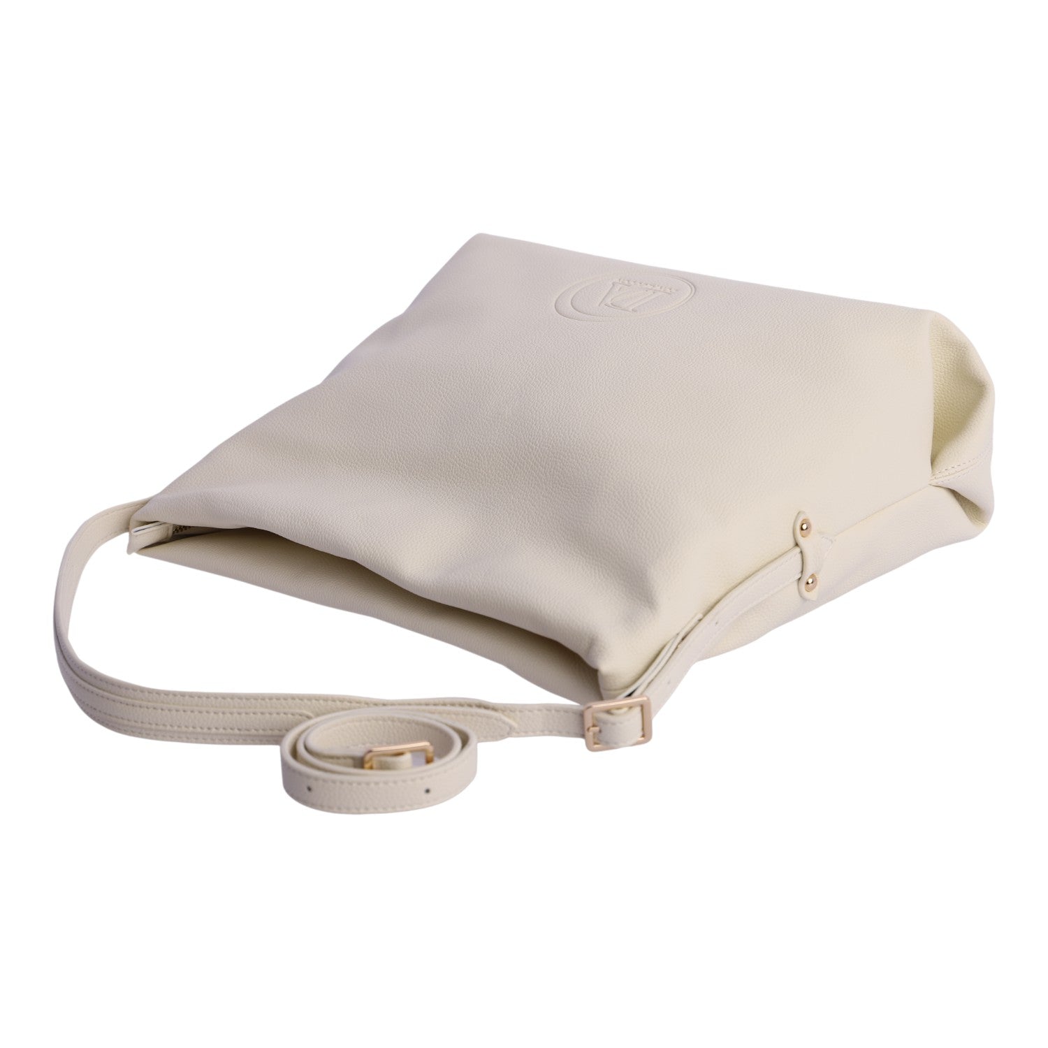 Bolso hobo Don Algodon Oslo Marfil - KimondoShop