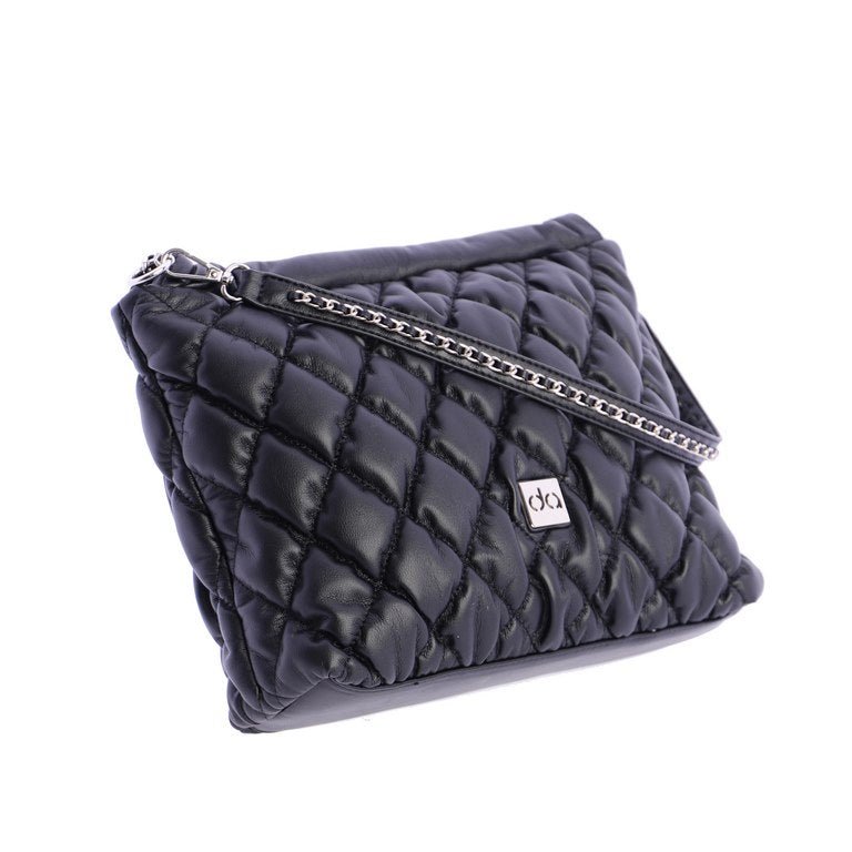 Bolso hombro medio Don Algodon Sapporo Negro - KimondoShop