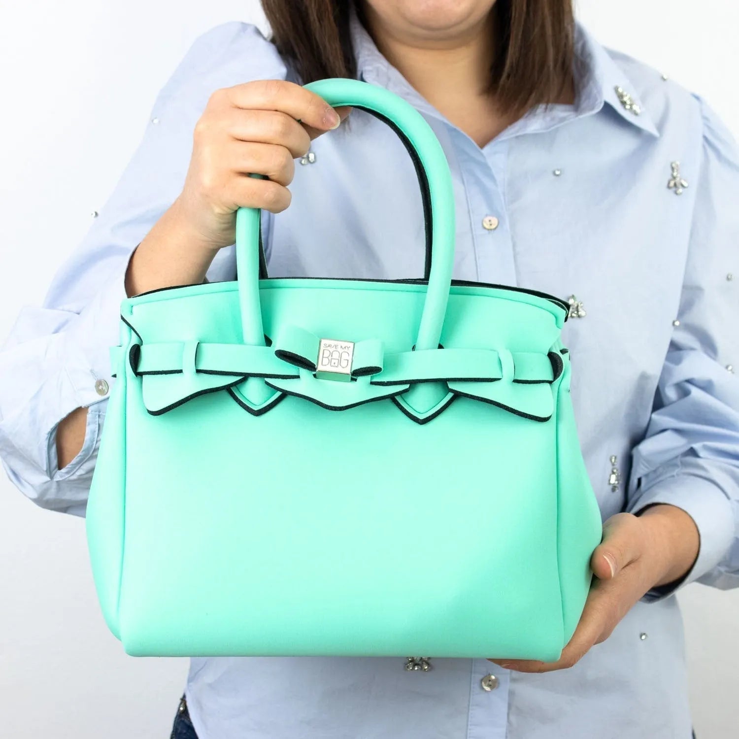 Bolso Petite Miss Save My Bag Colors Verde Salvia - KimondoShop