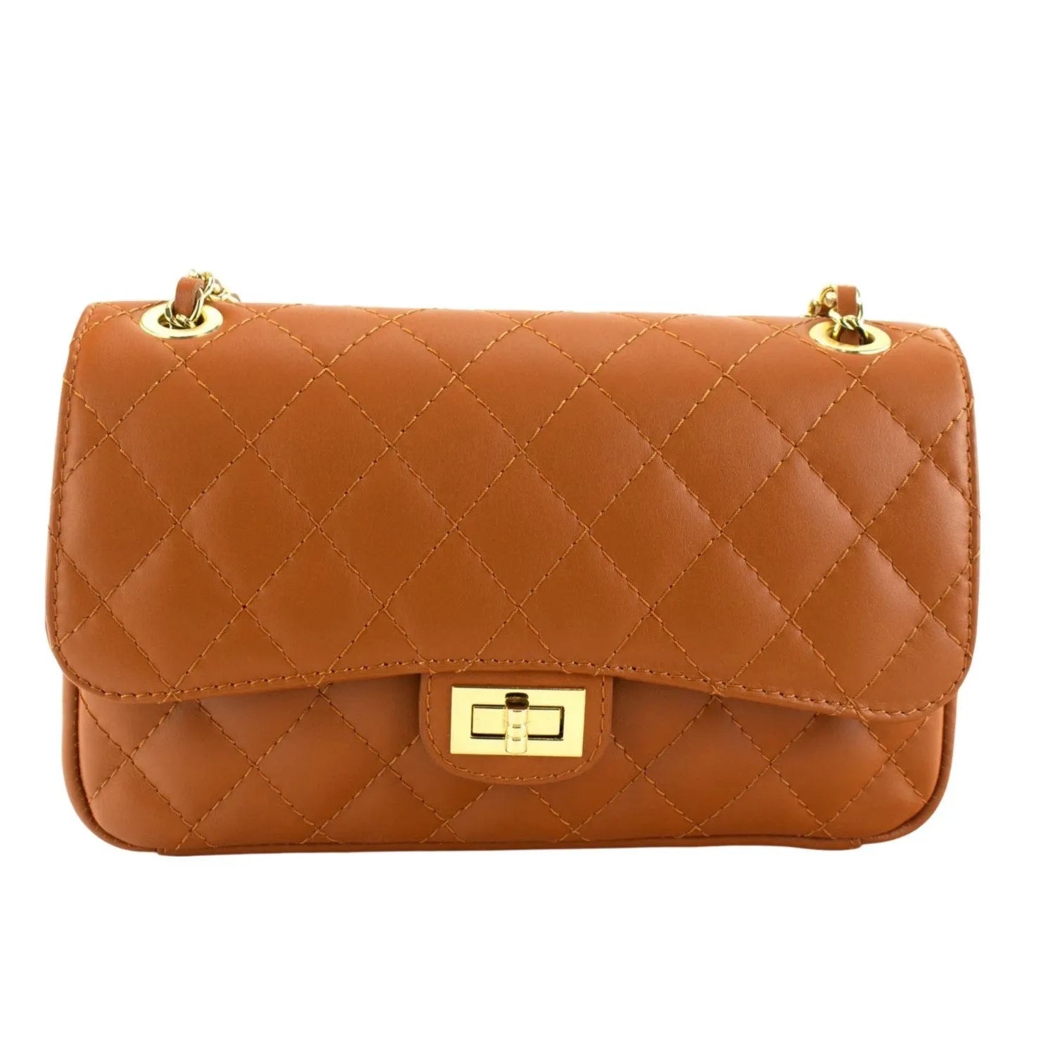 Bolso Piel Pregato Classy Camel - KimondoShop