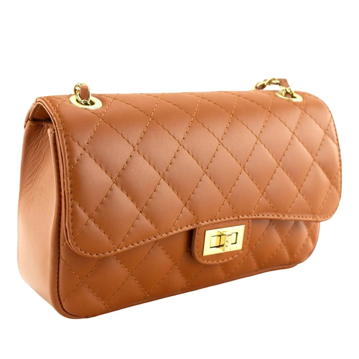 Bolso Piel Pregato Classy Camel - KimondoShop