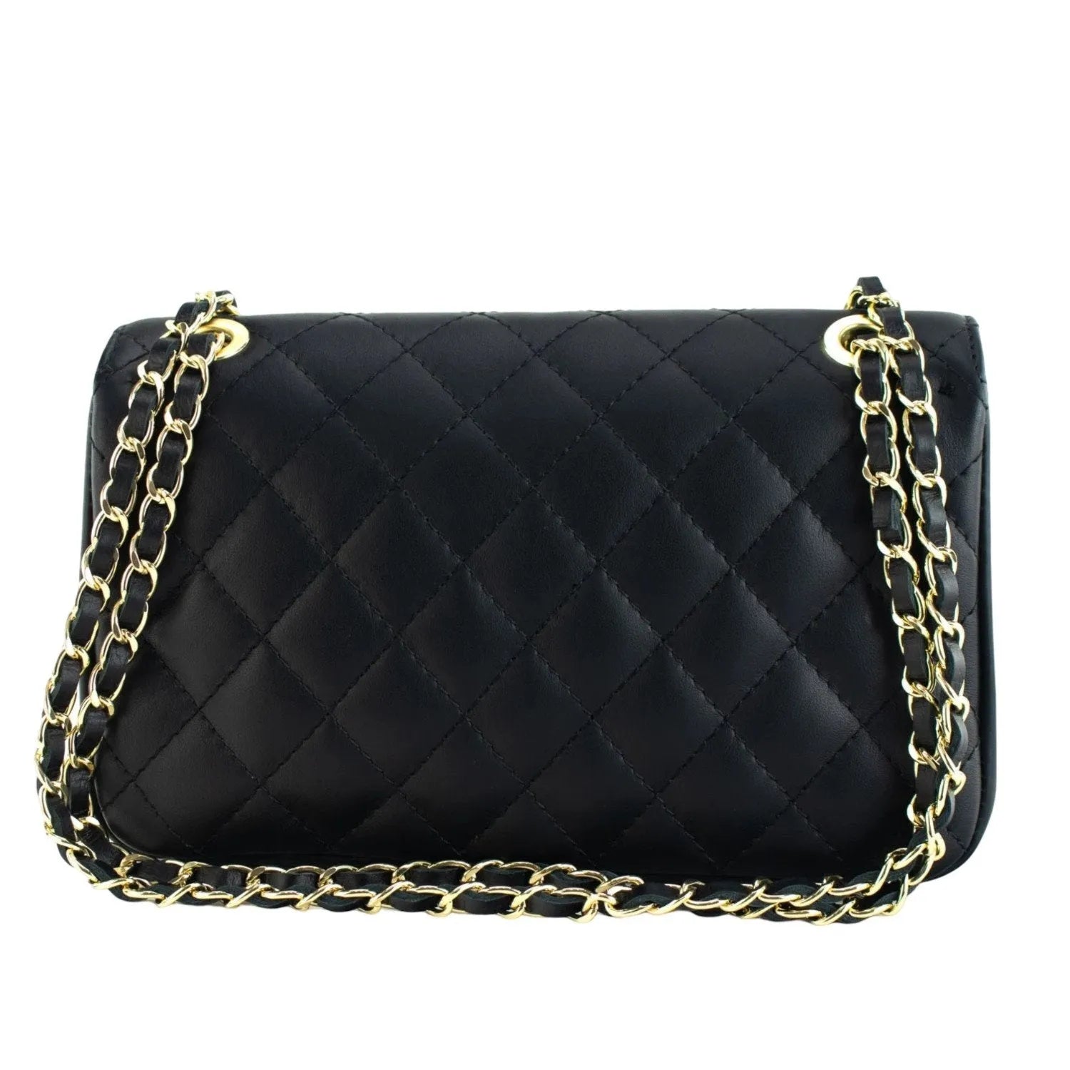 Bolso Piel Pregato Classy Negro - KimondoShop