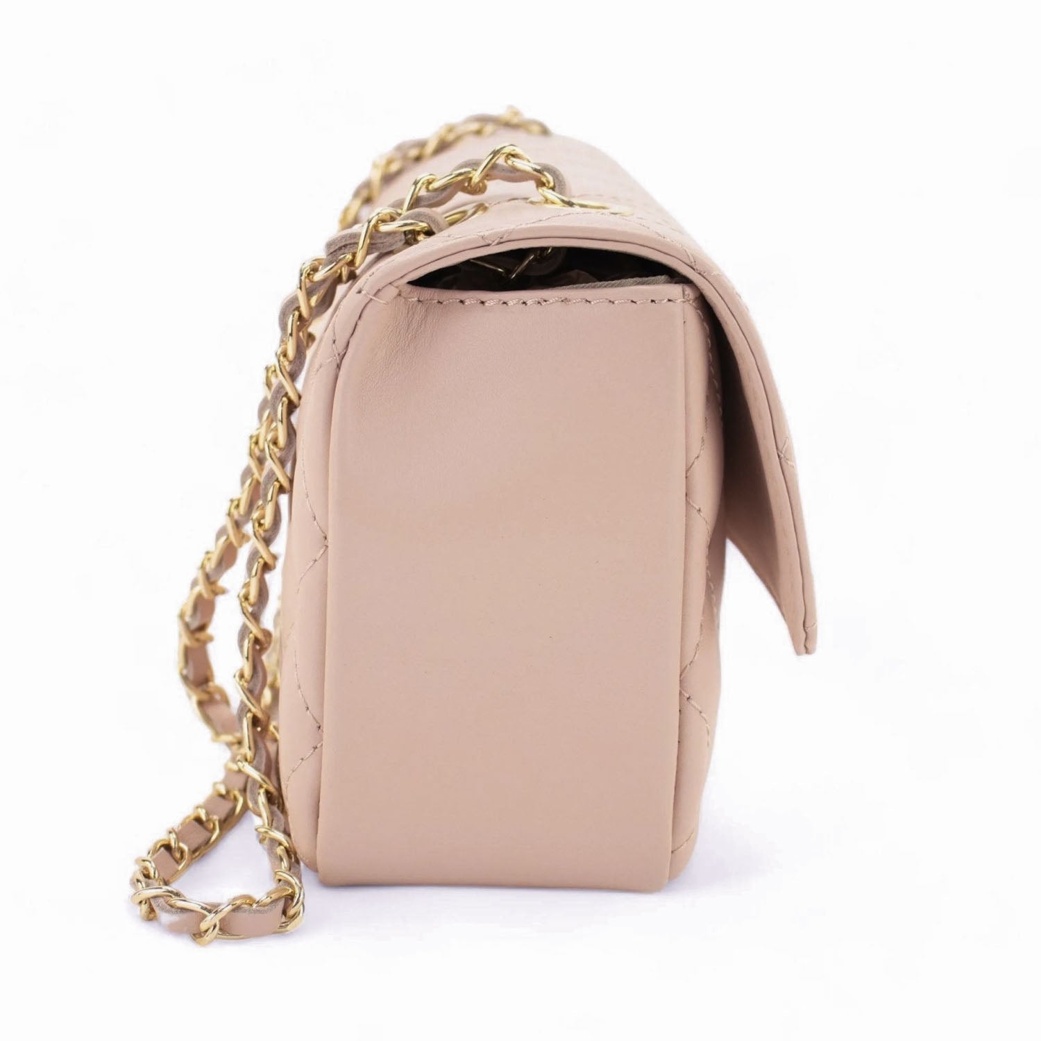 Bolso Piel Pregato Classy Nude - KimondoShop