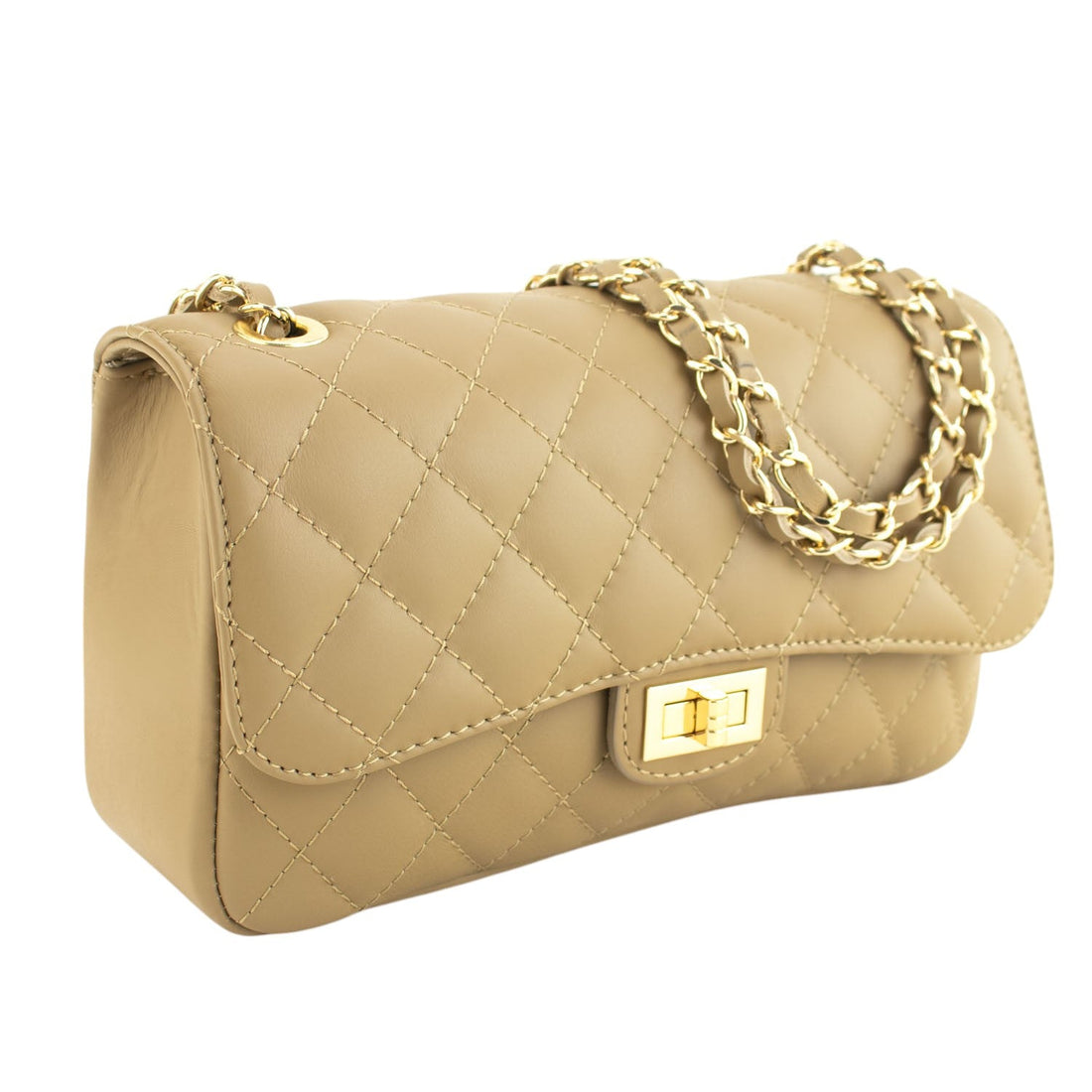 Bolso Piel Pregato Classy Taupe - KimondoShop