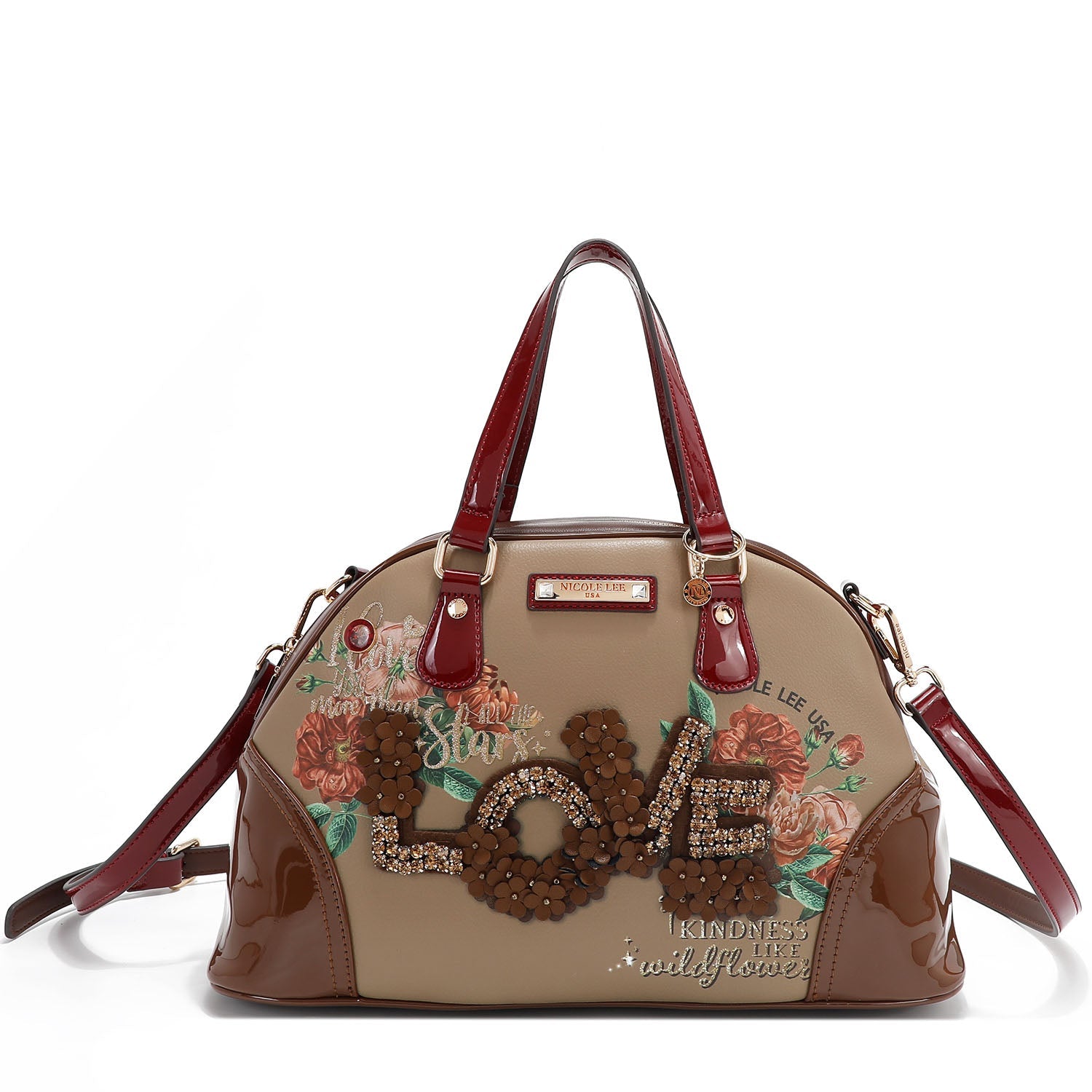 Bolso Satchel Edición Limitada Nicole Lee Love - KimondoShop