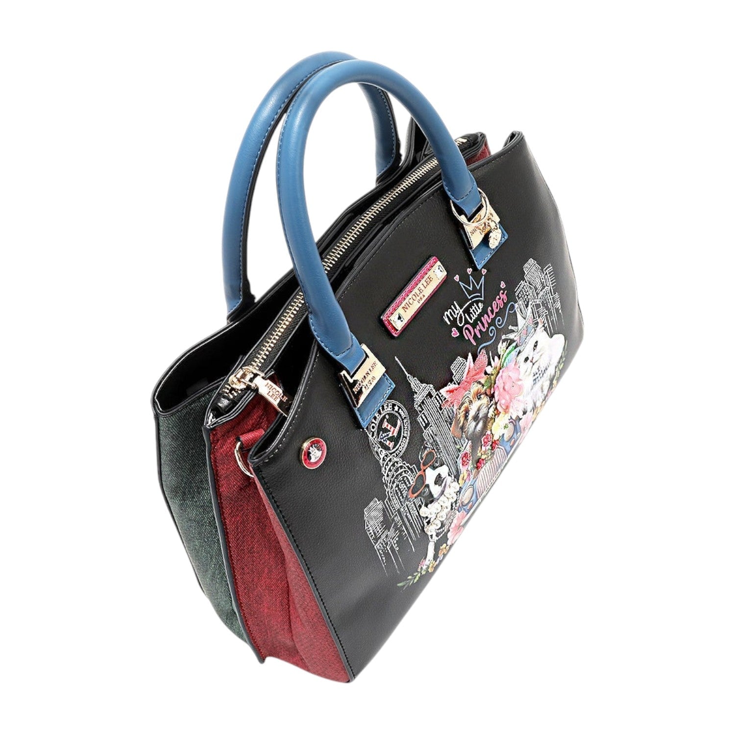 Bolso Satchel triple Nicole Lee Family Yearbook - KimondoShop