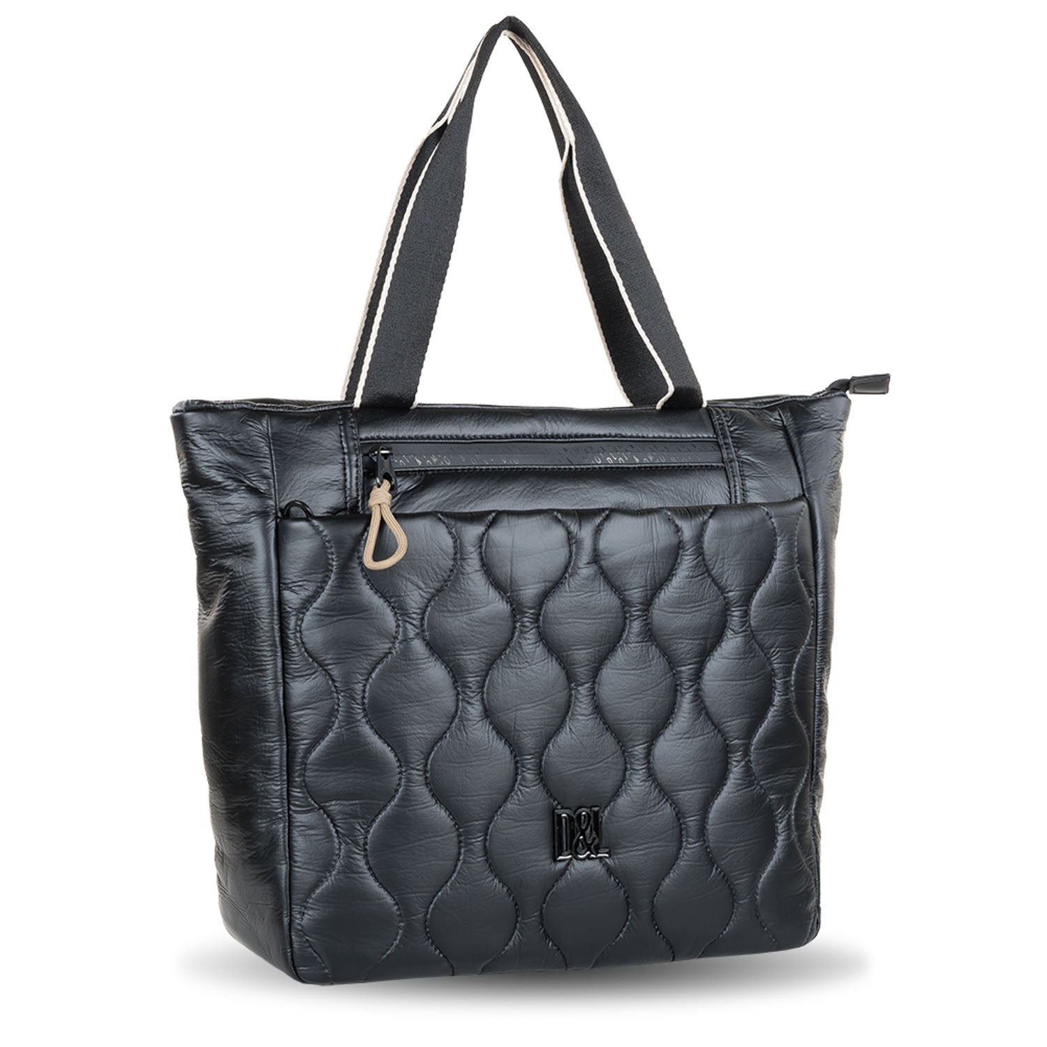 Bolso Shopper Devota & Lomba Lack Negro - KimondoShop