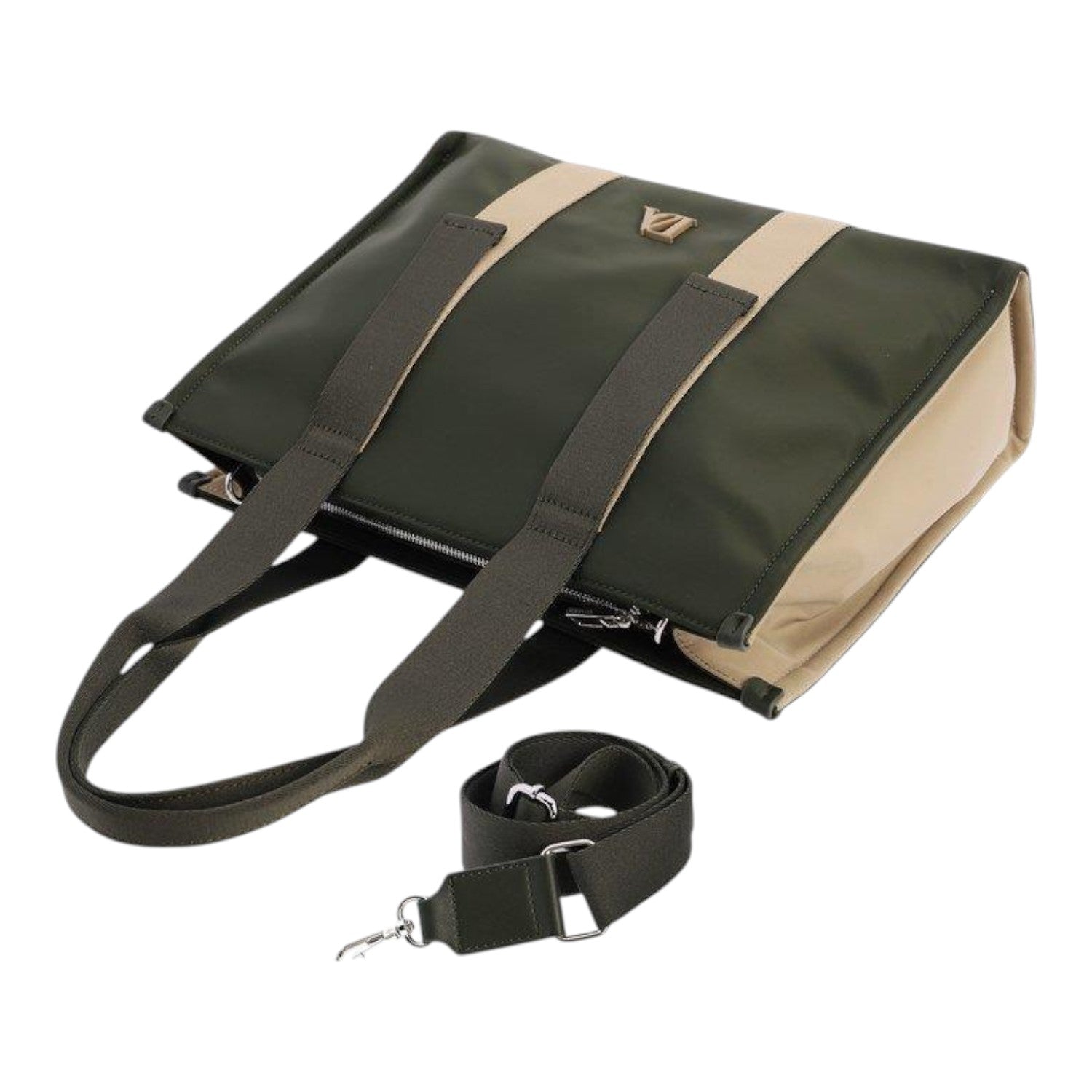 Bolso Shopper Don Algodon Esencia Infinita Kaki - KimondoShop