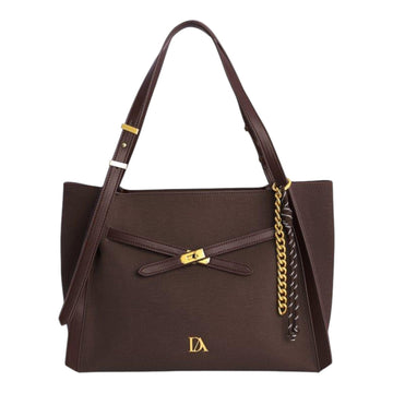 Bolso Shopper Don Algodon Mistic Marrón - KimondoShop