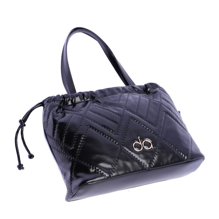 Bolso Shopper Don Algodón Zermatt Negro - KimondoShop