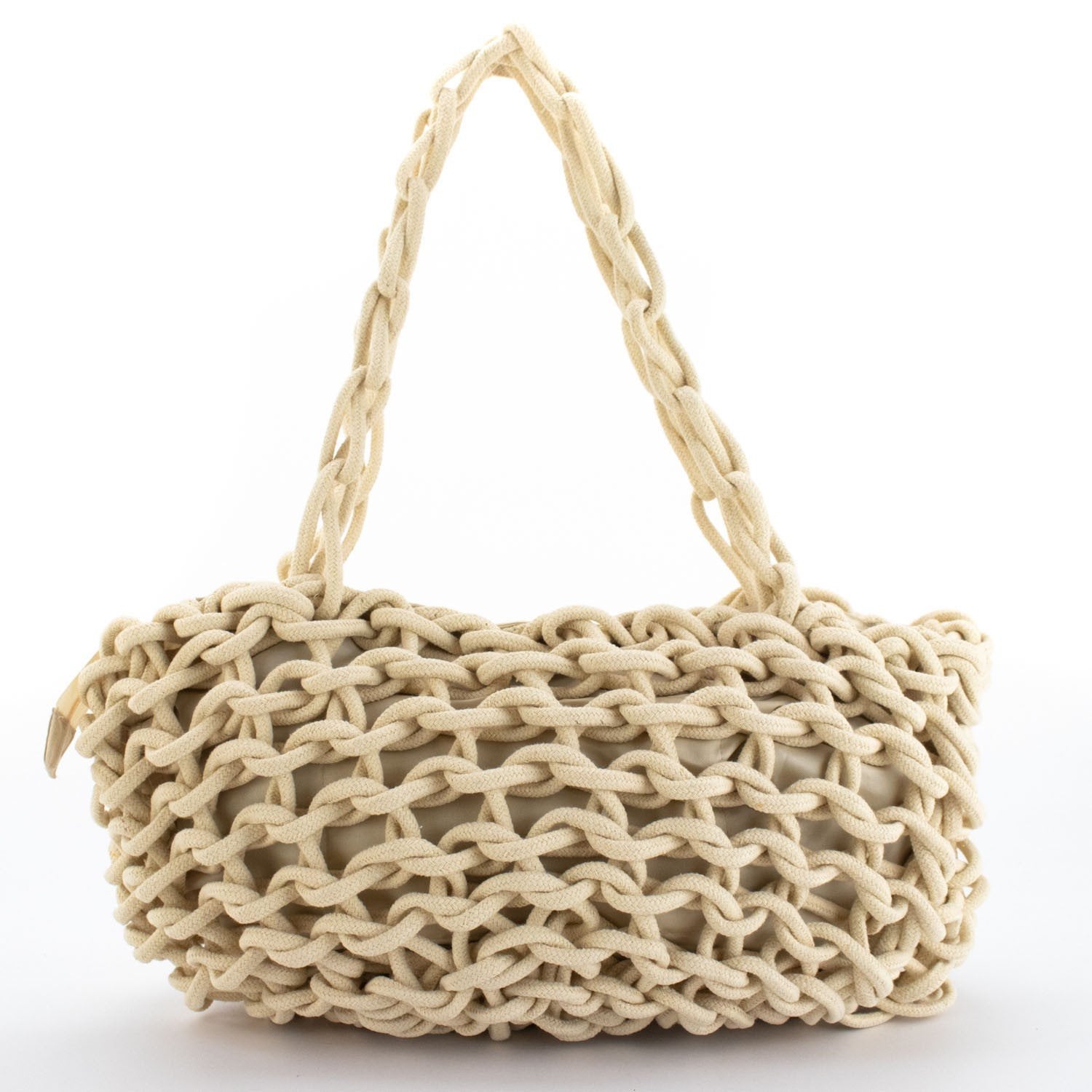 Bolso shopper en cuerda trenzada Simosastre Lucille - KimondoShop