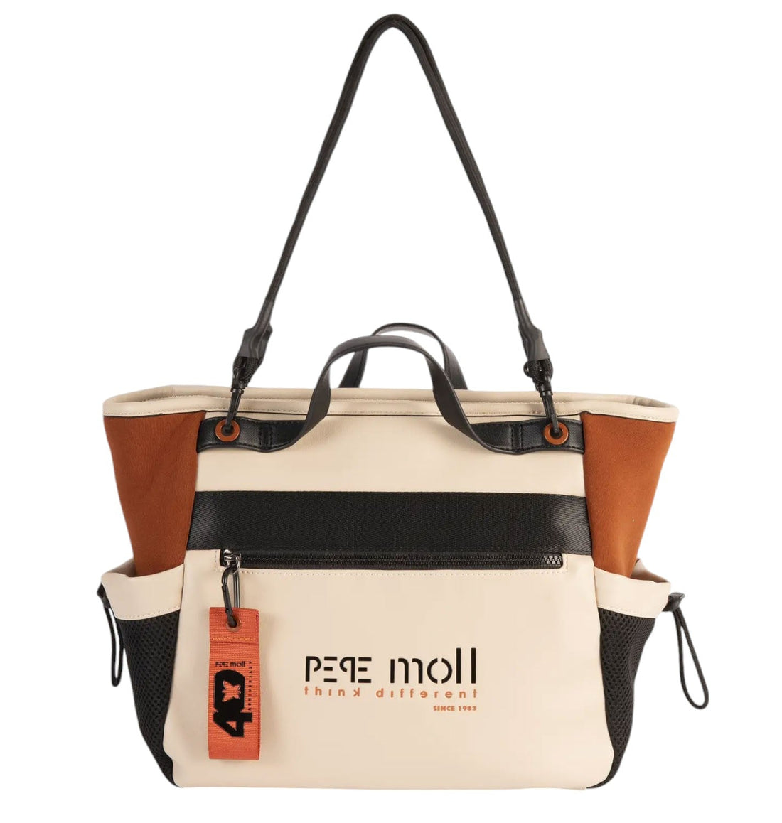 Bolso shopper neopreno Pepe Moll Surf Beige - KimondoShop