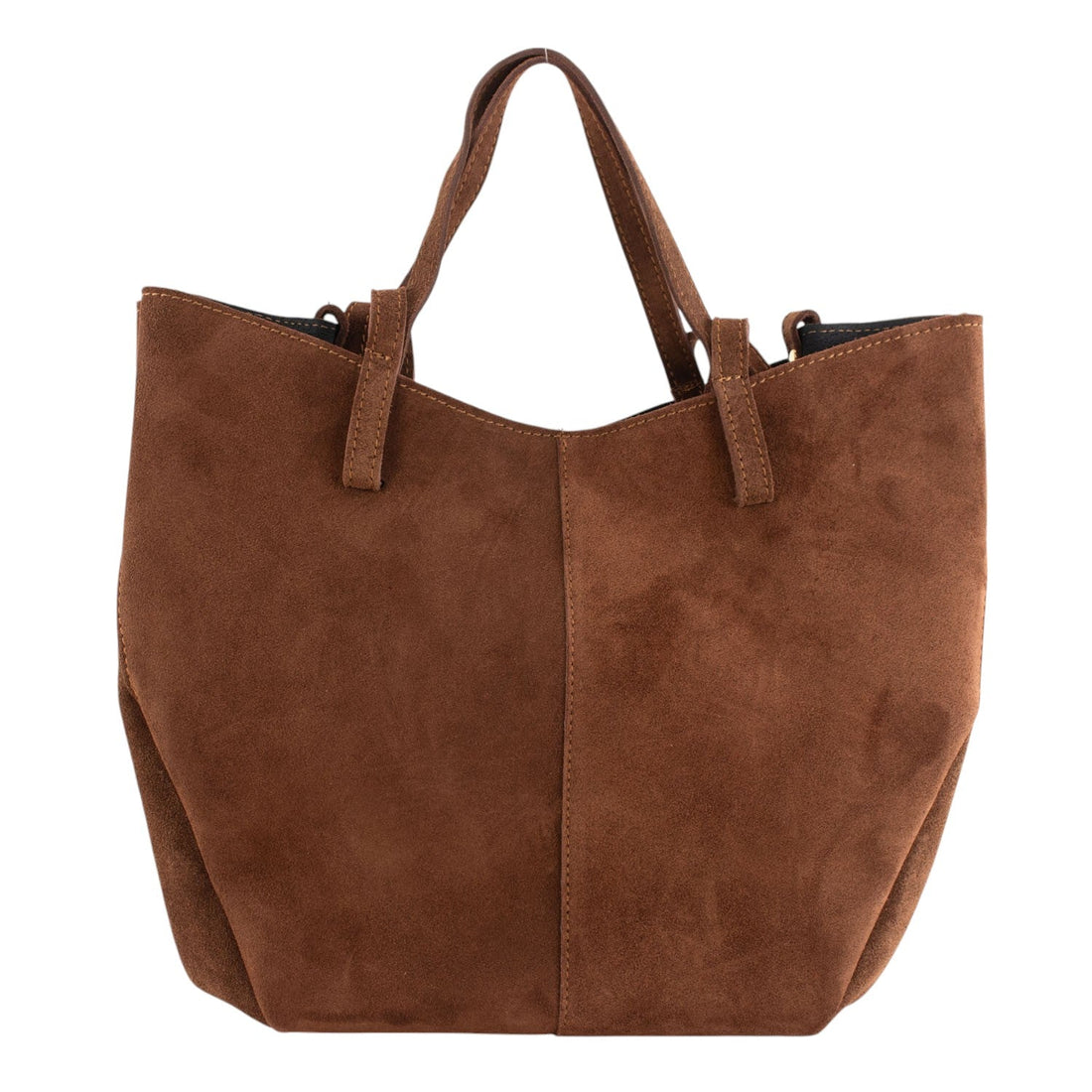 Bolso shopper Piel Pregato Venetto Camel - KimondoShop