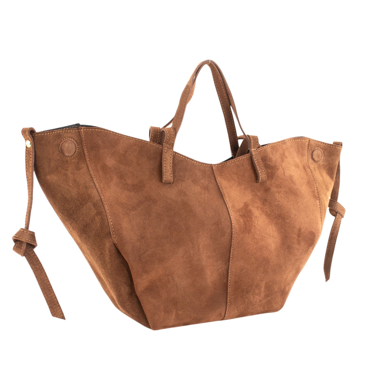 Bolso shopper Piel Pregato Venetto Camel - KimondoShop