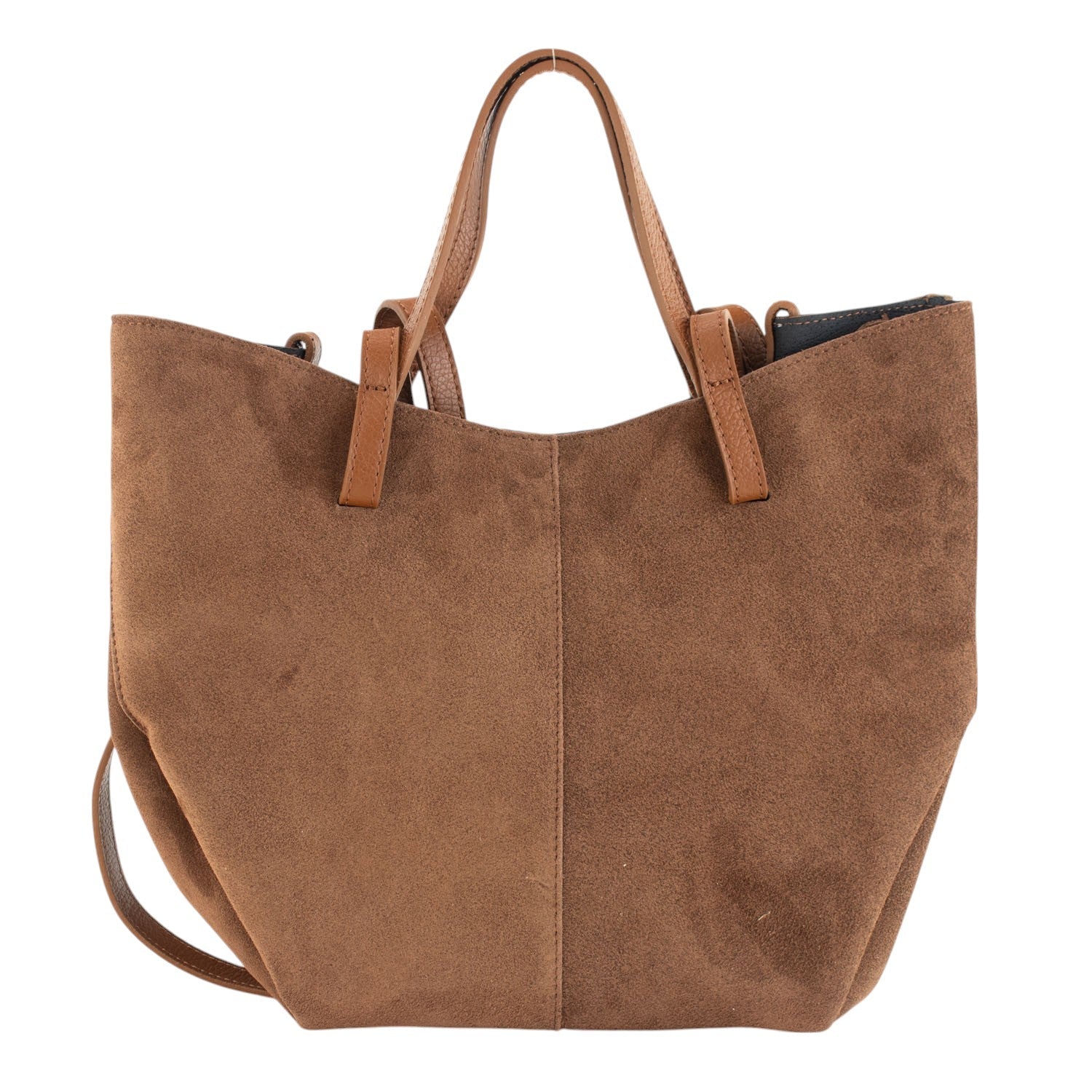 Bolso shopper Piel Pregato Venetto Camel asa soft - KimondoShop