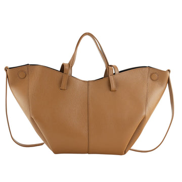 Bolso shopper Piel Pregato Venetto Camel Soft - KimondoShop