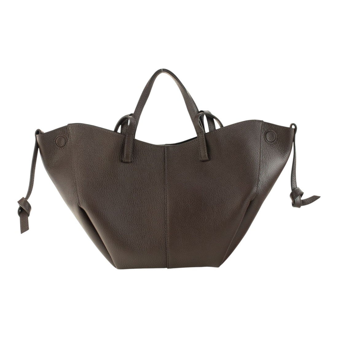 Bolso shopper Piel Pregato Venetto Soft Chocolate - KimondoShop