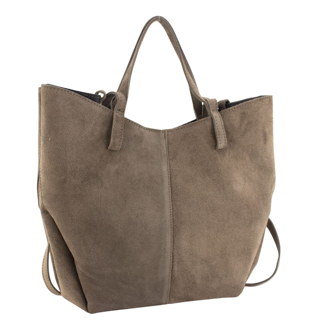 Bolso shopper Piel Pregato Venetto Taupe - KimondoShop