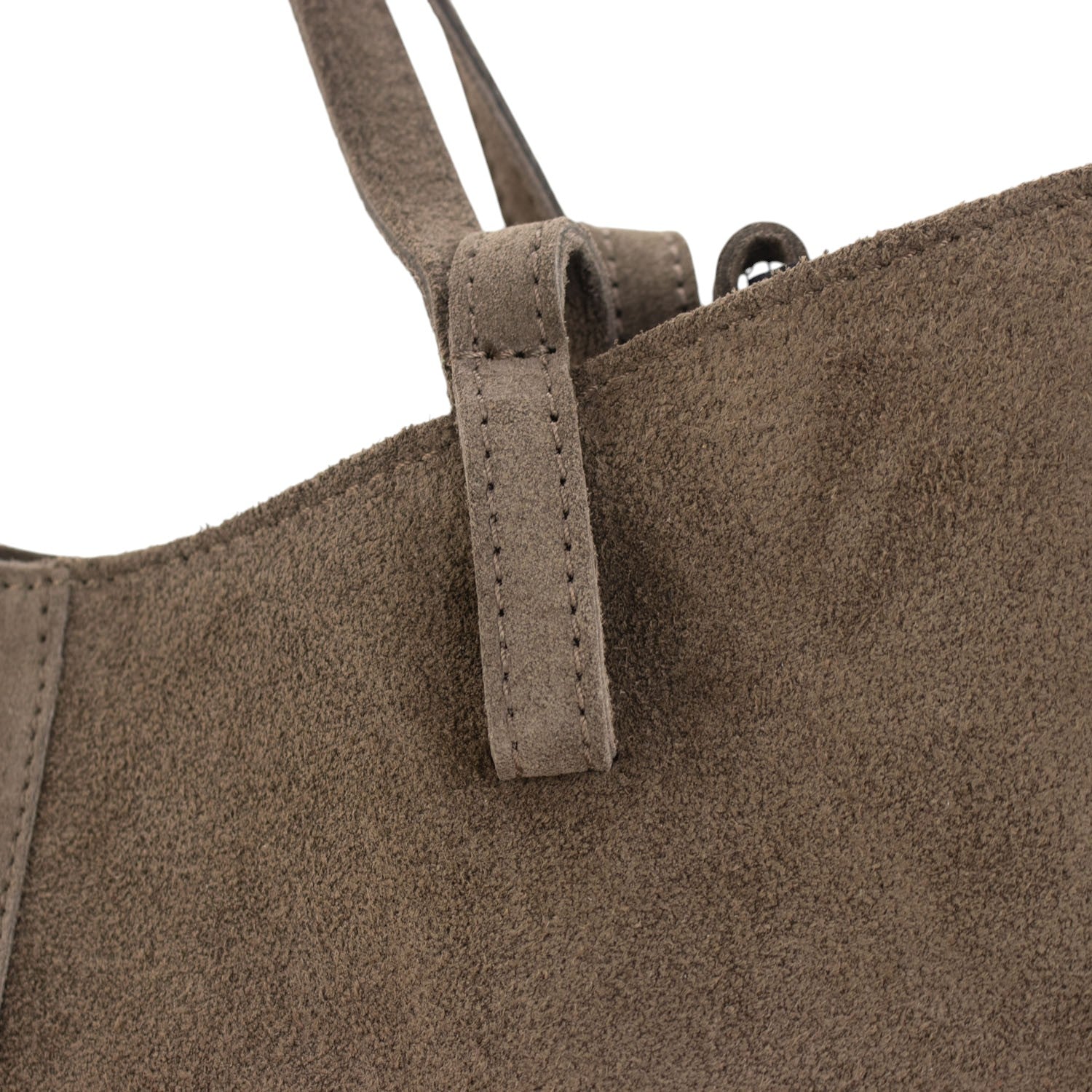 Bolso shopper Piel Pregato Venetto Taupe - KimondoShop