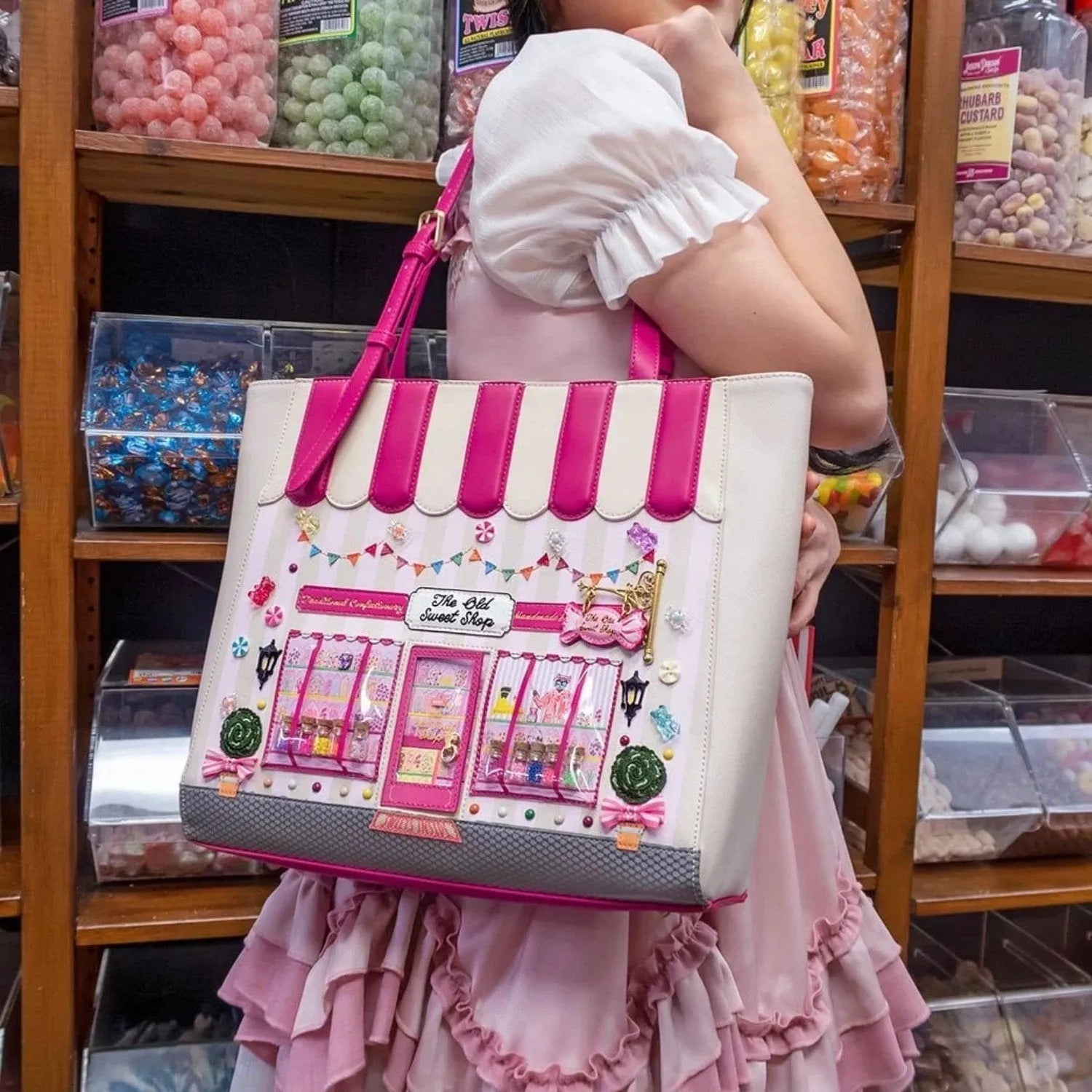 Bolso Shopper Vendula Old Sweet Shop - KimondoShop