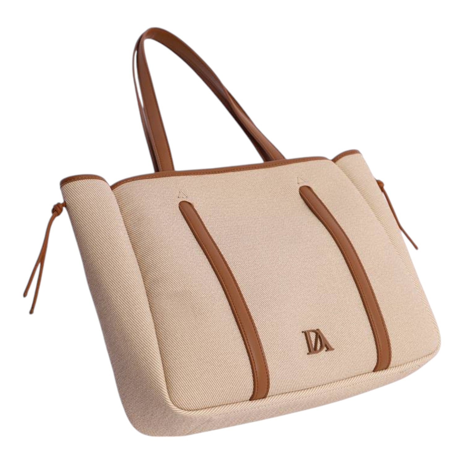 Bolso shopping Don Algodon Capri Camel - KimondoShop