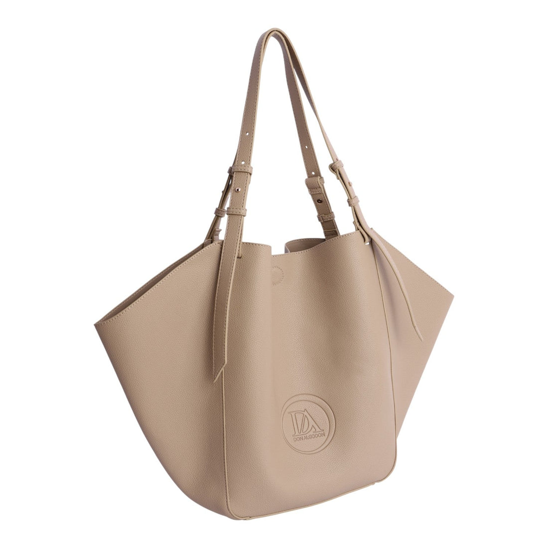 Bolso shopping Don Algodon Oslo Beige - KimondoShop