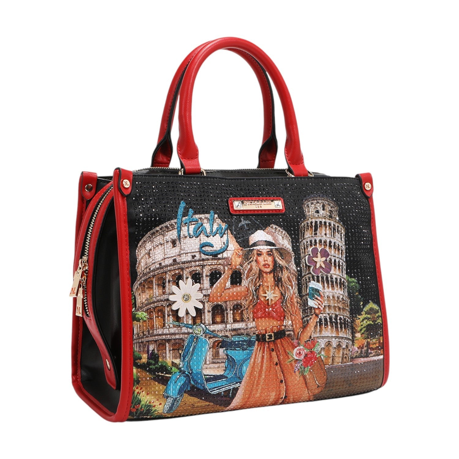 Bolso tote Nicole Lee Martha Travels Italy - KimondoShop