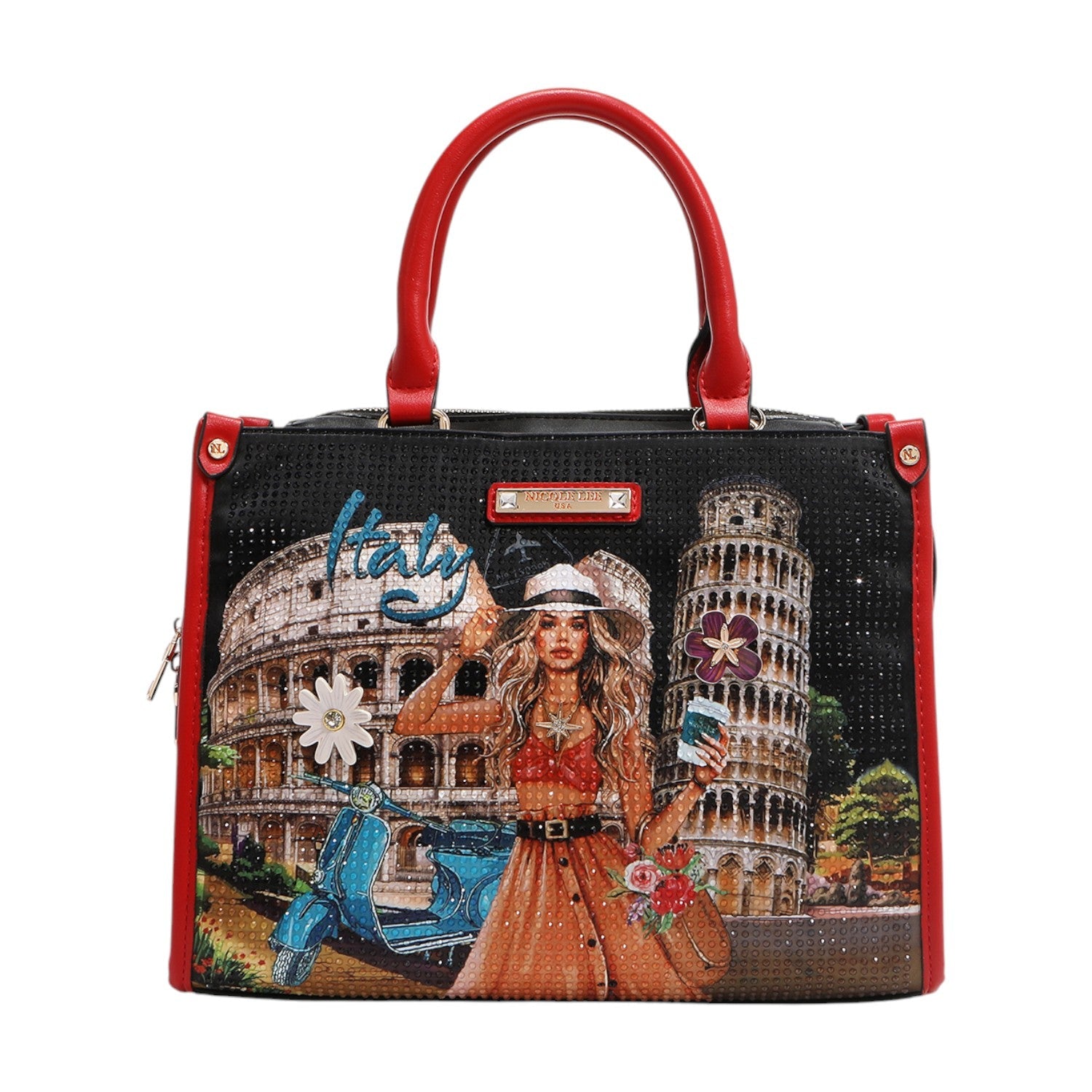 Bolso tote Nicole Lee Martha Travels Italy - KimondoShop