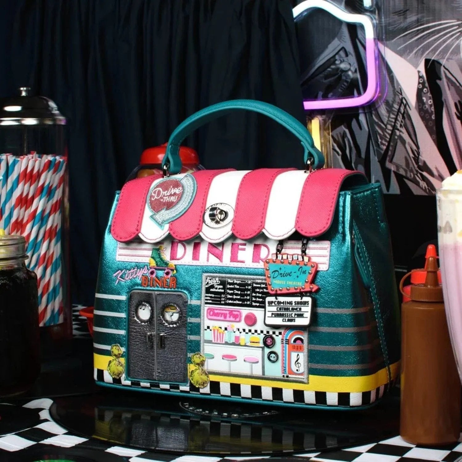 Bolso Vendula mini Grace Kitty's Diner - KimondoShop