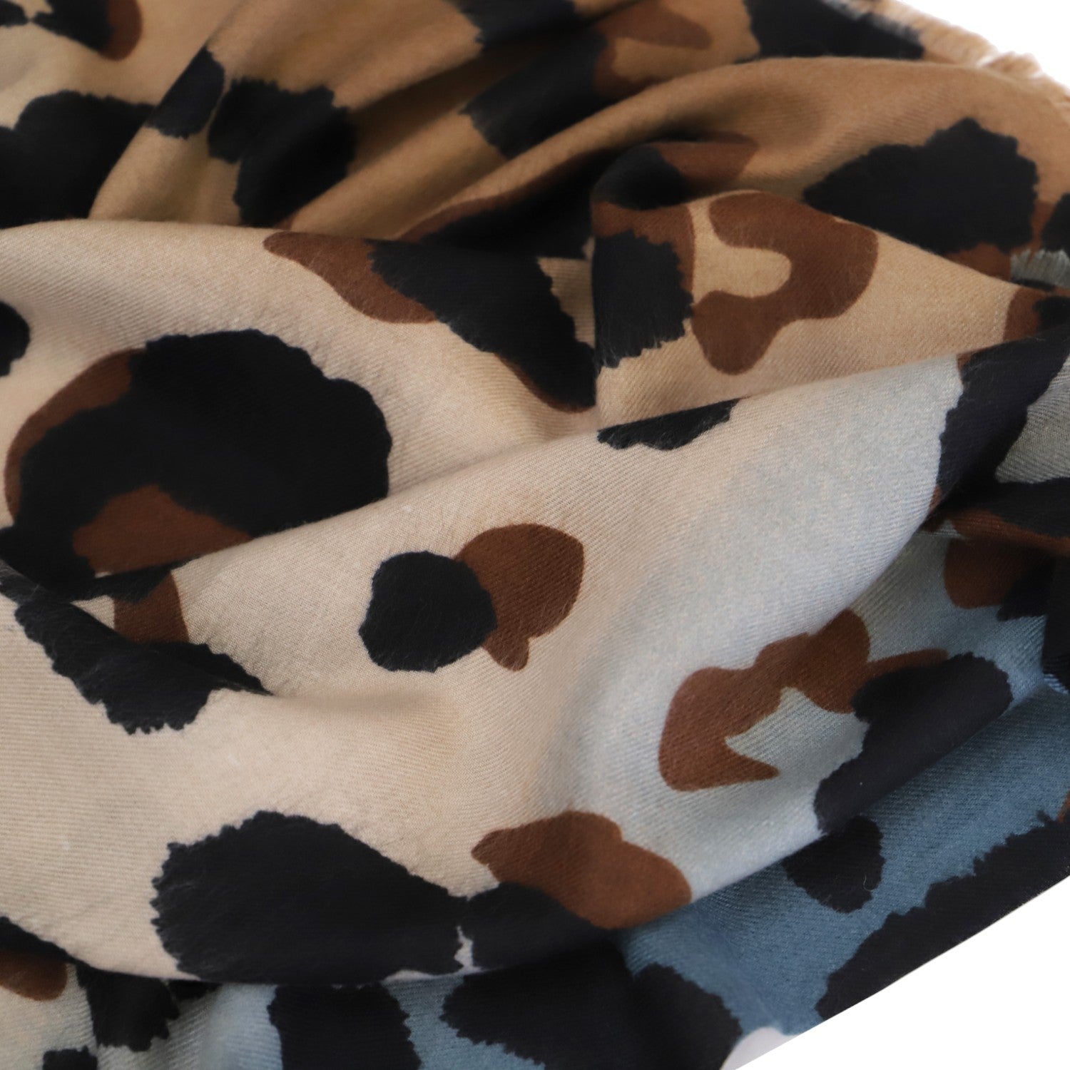 Bufanda Amichi Leopard Azul - KimondoShop