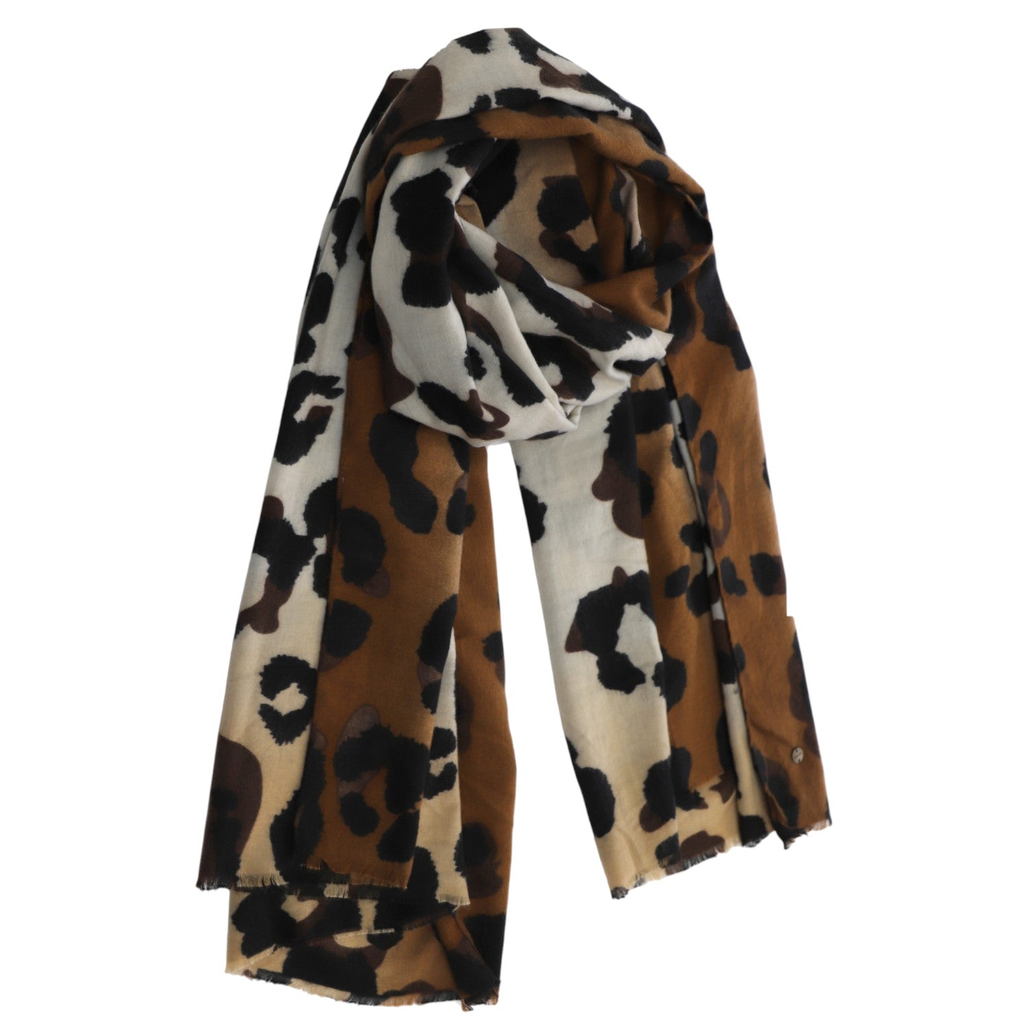 Bufanda Amichi Leopard Marrón - KimondoShop