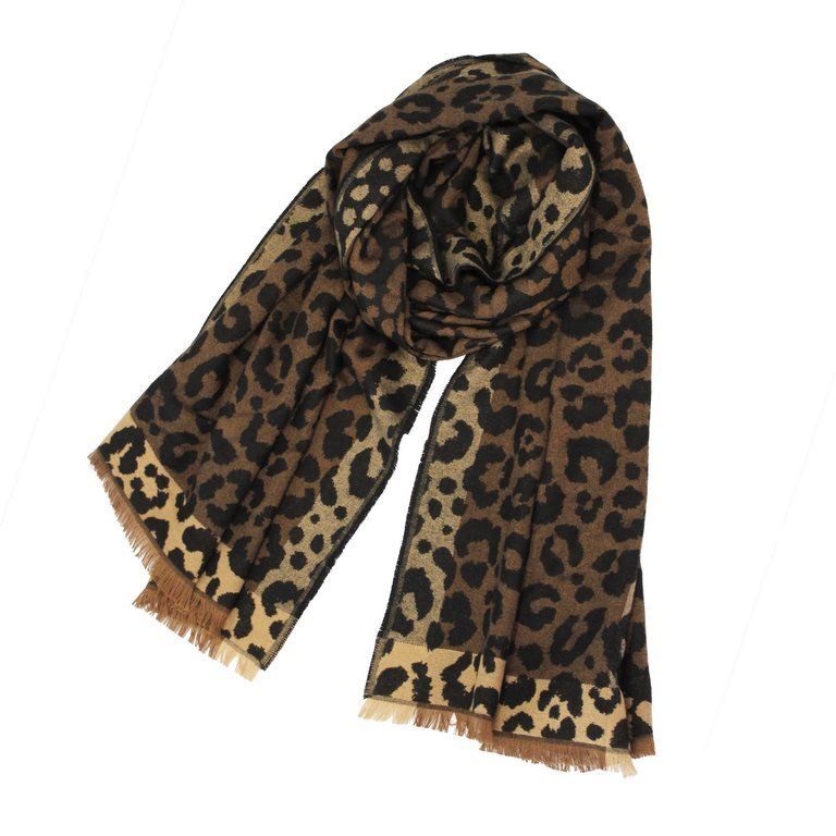 Bufanda Don Algodon Animal print - KimondoShop