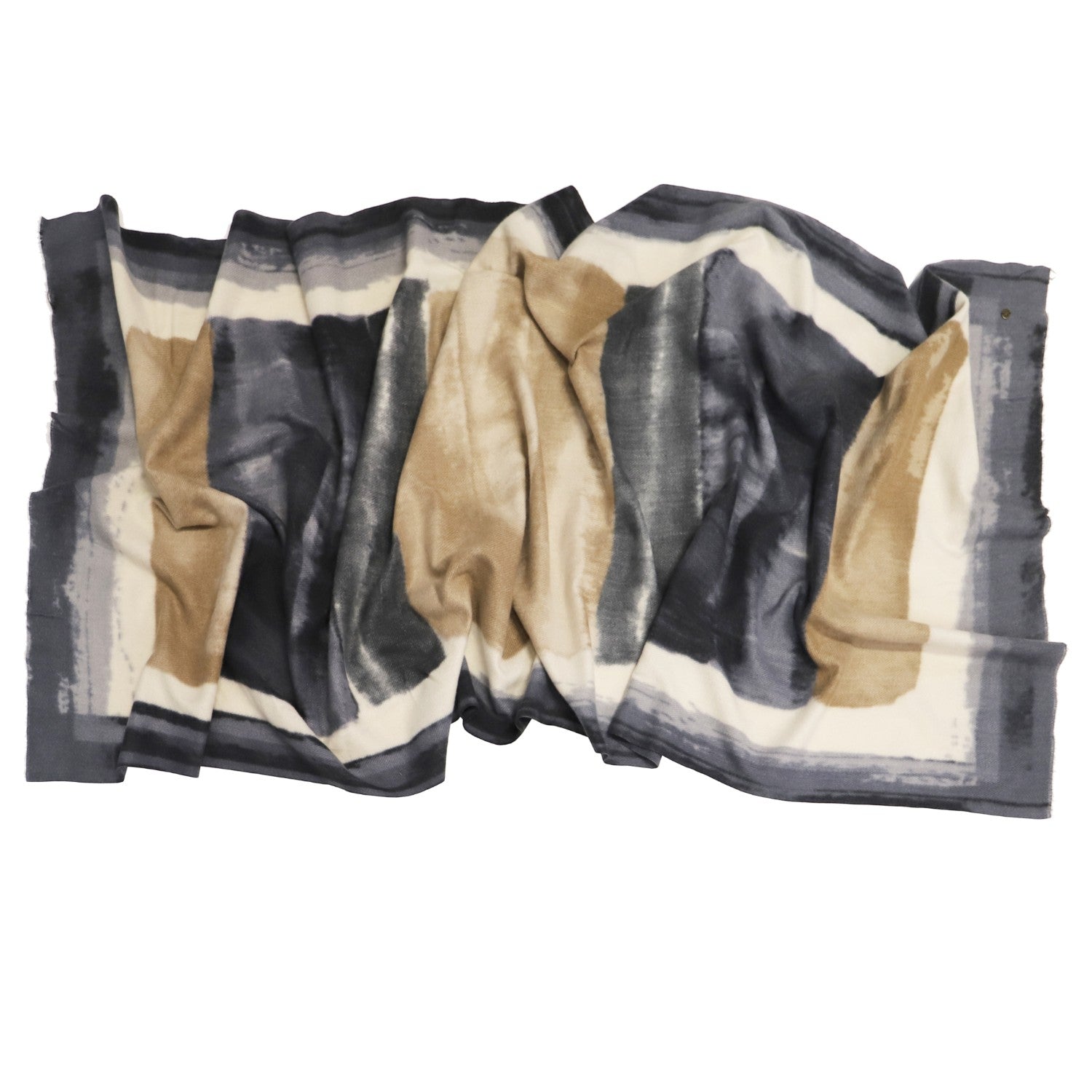 Bufanda Don Algodon Aqua Marrón - KimondoShop