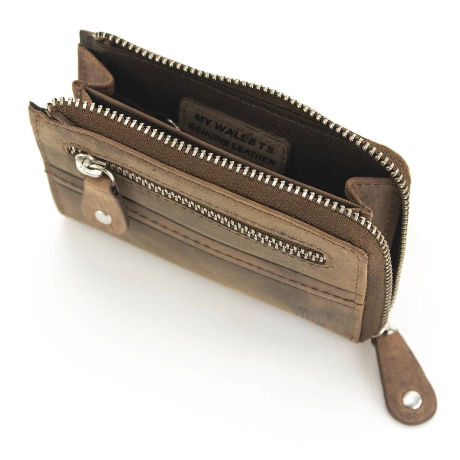 Cartera cremallera MyWallets Rustic Vintage - KimondoShop