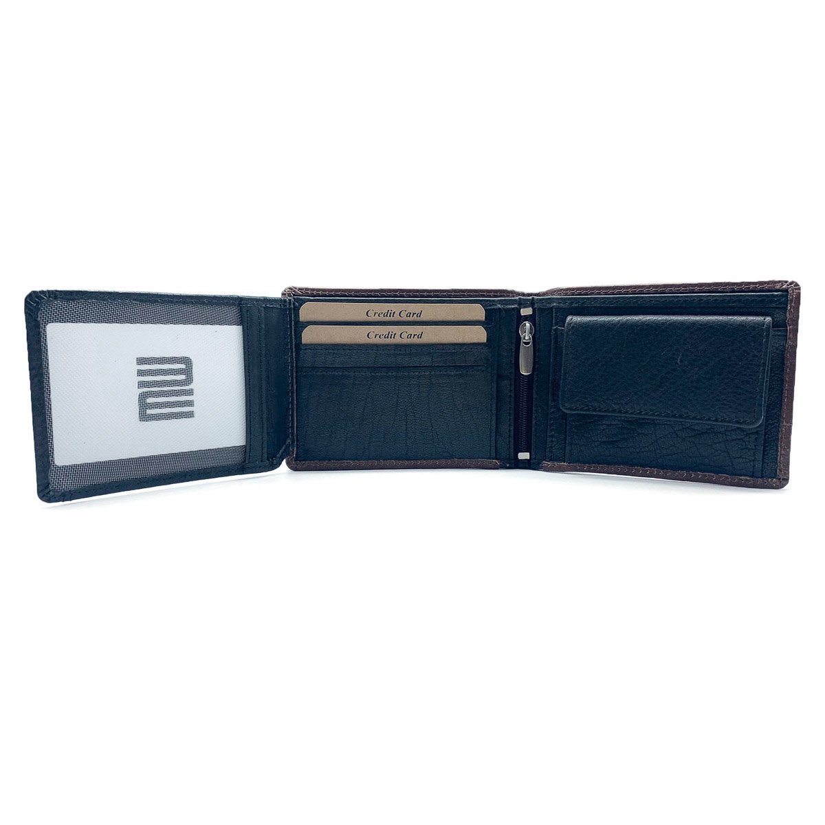 Cartera horizontal con monedero MyWallets Mix - KimondoShop