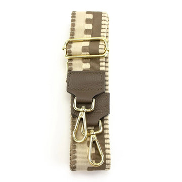 Cinta ajustable para Bolso Pregato Bicolor Taupe - KimondoShop