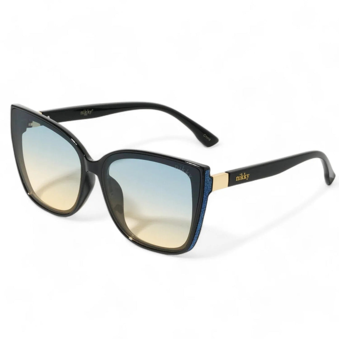 Gafas de sol Nikky Cat Eye brillo - KimondoShop