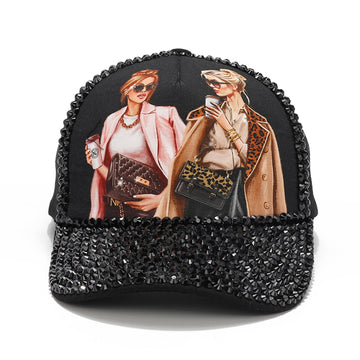 Gorra con corona de diamantes Nicole Lee Ladies Night - KimondoShop