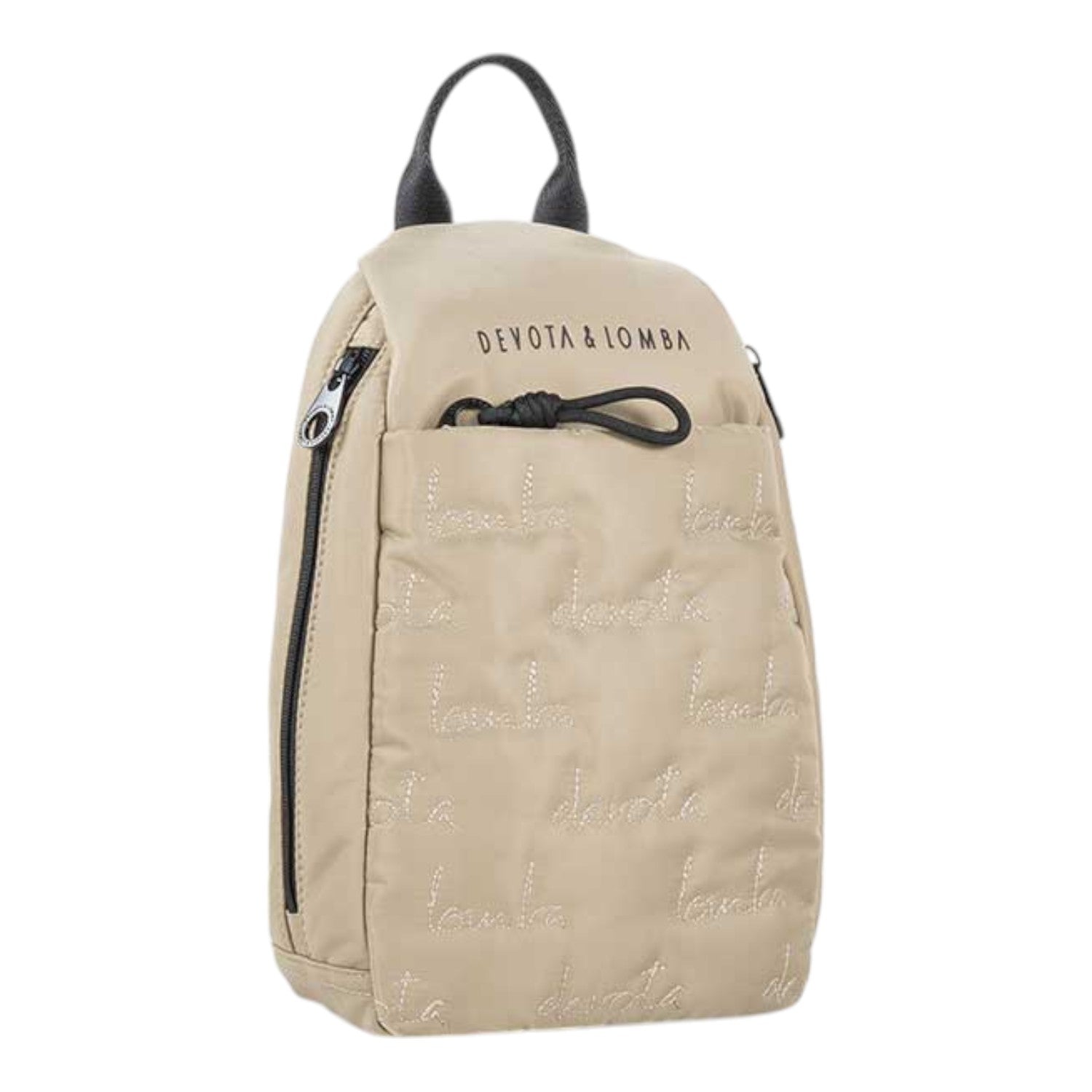 Mochila antirrobo Devota & Lomba Hand Taupe - KimondoShop