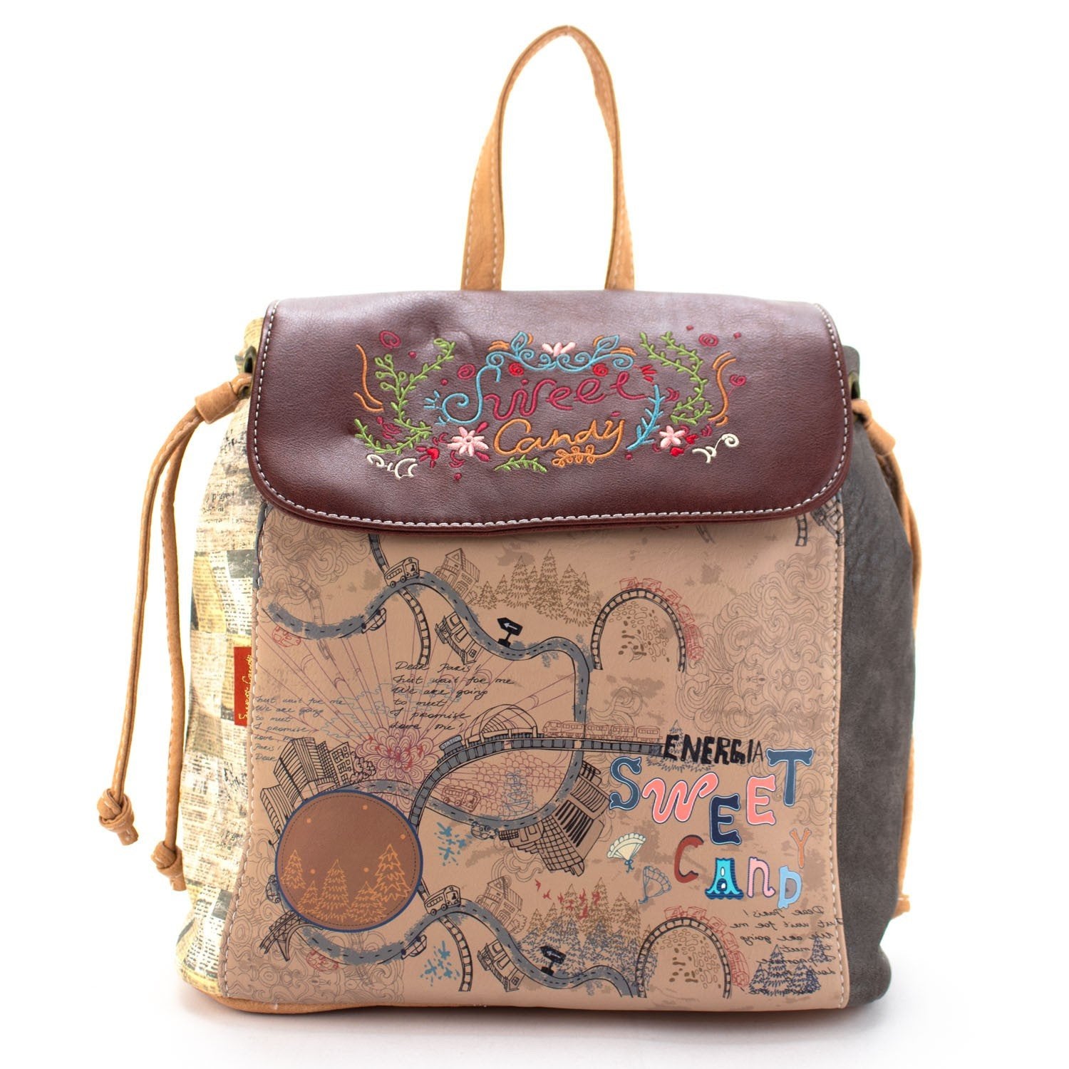 Mochila con bordados Sweet Candy Essential - KimondoShop