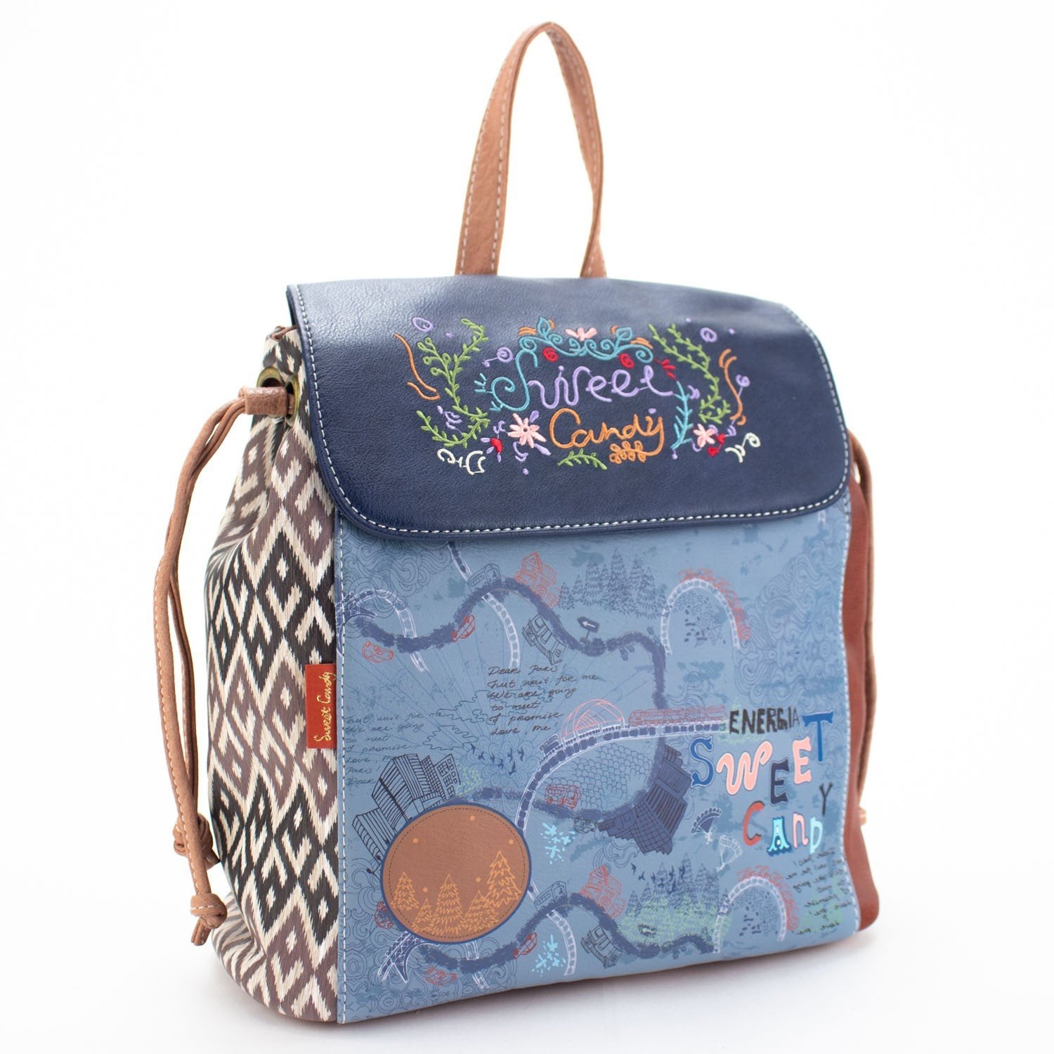 Mochila con bordados Sweet Candy Essential - KimondoShop