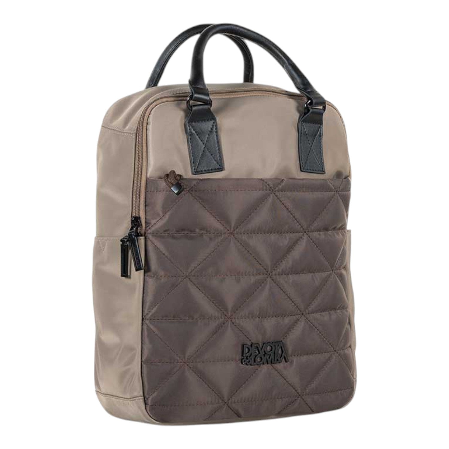 Mochila Devota & Lomba Frame Taupe - KimondoShop
