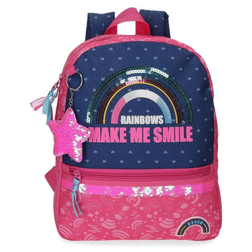 Mochila pequeña Movom Glitter Rainbow - KimondoShop