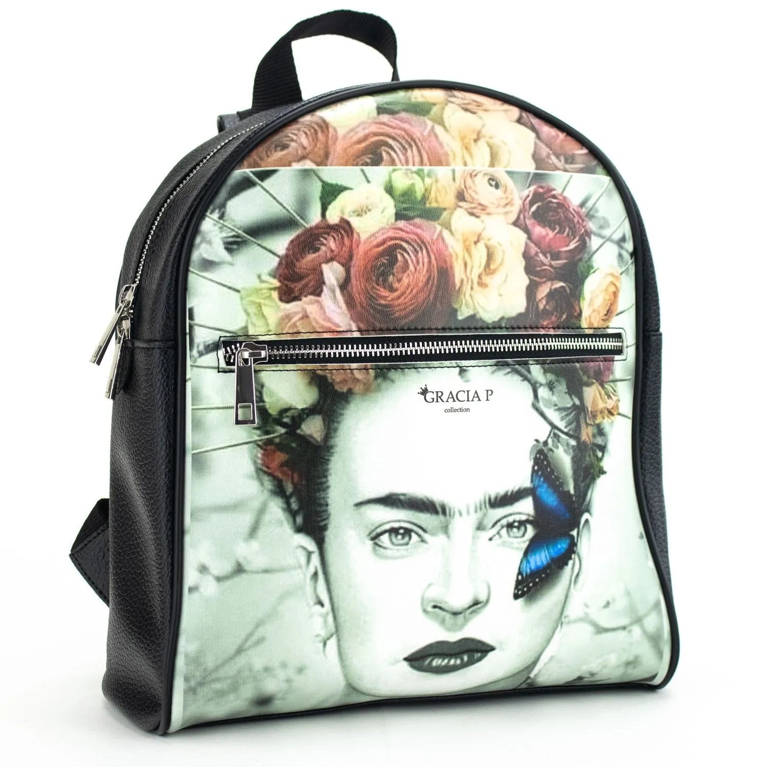 Mochila Zaino Gracia P Frida Doppia Immagine - KimondoShop