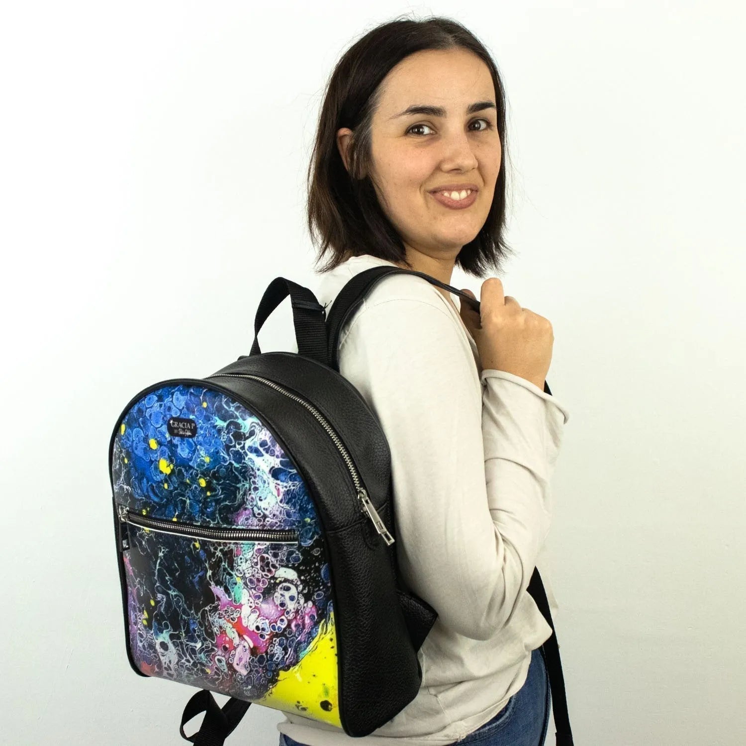 Mochila Zaino Gracia P Mondo Astratto - KimondoShop